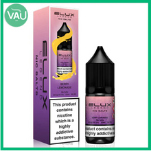 Load image into Gallery viewer, Elux Nic Salt E Liquid 20MG (3 for £10.00)
