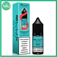 Load image into Gallery viewer, Elux Nic Salt E Liquid 20MG (3 for £10.00)

