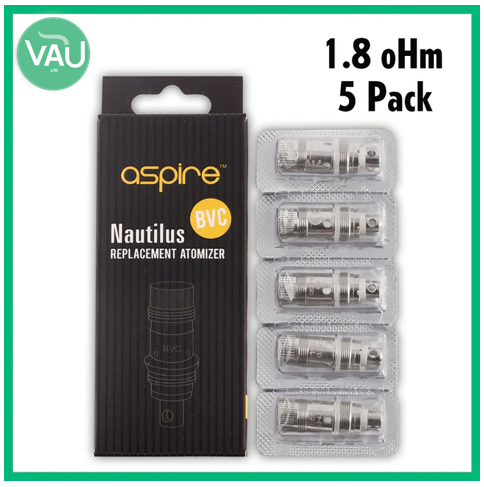 Aspire Nautilus BVC Coils- 5 Pack