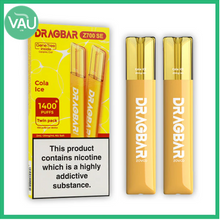 Load image into Gallery viewer, Zovoo Dragbar Z700 SE Vape Bars- 2 Pack
