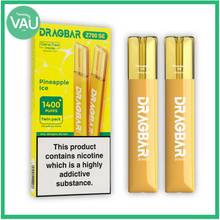 Load image into Gallery viewer, Zovoo Dragbar Z700 SE Vape Bars- 2 Pack
