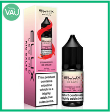 Load image into Gallery viewer, Elux Nic Salt E Liquid 20MG (3 for £10.00)
