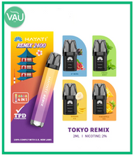 Load image into Gallery viewer, Hayati Remix 2400 Disposable Vape
