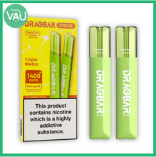 Load image into Gallery viewer, Zovoo Dragbar Z700 SE Vape Bars- 2 Pack
