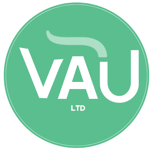 Original VAU Ltd emblem from Vapours Are Us